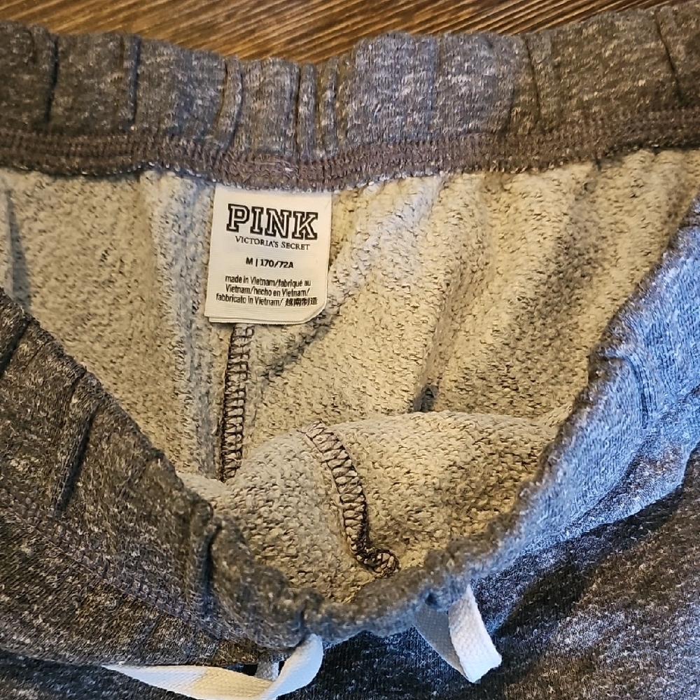 Gray Drawstring Women's Shorts - Picture 3 of 4
